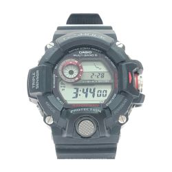 ▼▼ CASIO カシオ メンズ腕時計 デジタルウォッチ ソーラー電波 マルチバンド6 レンジマン GW-9400J ブラック Bランク
