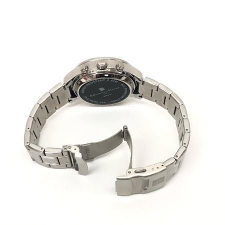  Salvatore Marra サルバトーレマーラ メンズ腕時計 クオーツ 電波ソーラー クロノグラフ 限定モデル SM14117-SSBK