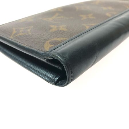  LOUIS VUITTON ルイヴィトン メンズ 二つ折り長財布 モノグラム マカサー ポルトフォイユ・ブラザ M69410 ブラウン