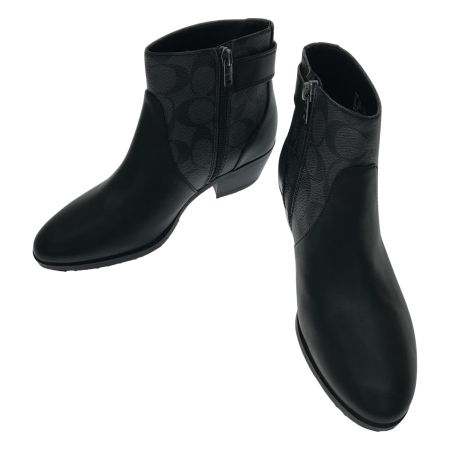  COACH コーチ ブーツ ショートブーツ レディース SIZE 6 G5300 ブラック