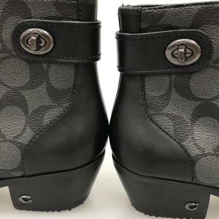  COACH コーチ ブーツ ショートブーツ レディース SIZE 6 G5300 ブラック