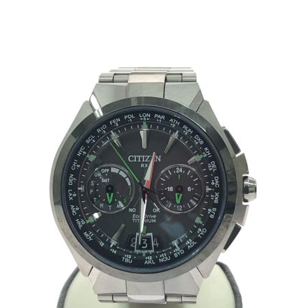  CITIZEN シチズン メンズ腕時計 エコドライブ電波 ダブルダイレクトフライト アテッサ チタン H950-S094739