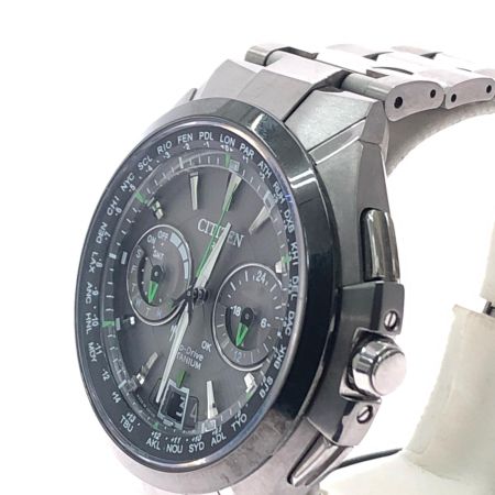  CITIZEN シチズン メンズ腕時計 エコドライブ電波 ダブルダイレクトフライト アテッサ チタン H950-S094739