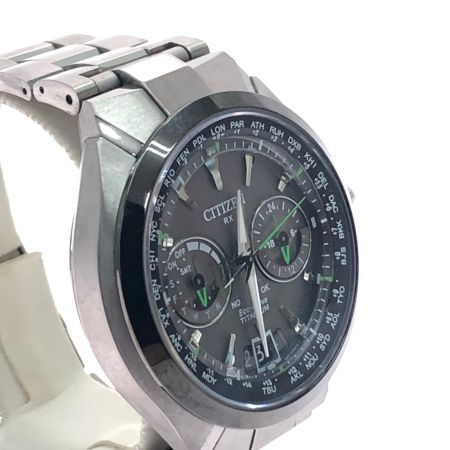  CITIZEN シチズン メンズ腕時計 エコドライブ電波 ダブルダイレクトフライト アテッサ チタン H950-S094739