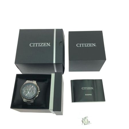  CITIZEN シチズン メンズ腕時計 エコドライブ電波 ダブルダイレクトフライト アテッサ チタン H950-S094739
