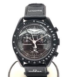 ▼▼ OMEGA クオーツ Speedmaster Swatch MOONSWATCH バイオセラミック SpeedMaster MoonSwatch Bランク