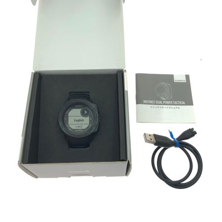 GARMIN GPSスマートウォッチ インスティンクト デュアルパワー Instinct Dual Power