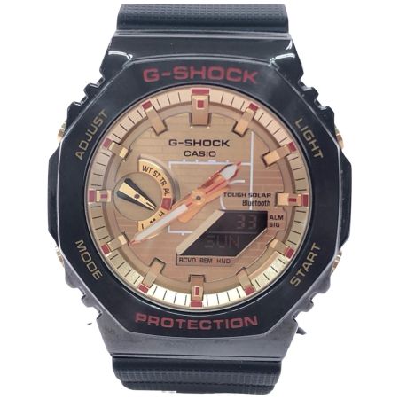  CASIO カシオ メンズ腕時計 ソーラー充電 アナデジ 八村塁 シグネチャーモデル メタルカバード GBM-2100RH-1AJR