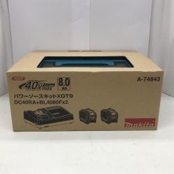 ▼▼ MAKITA マキタ パワーソースキット 充電器 充電池 ケース付き A-74843 Sランク