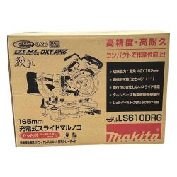 ▼▼ MAKITA マキタ 充電式スライドマルノコ 165mm 充電器 バッテリ1個付 LS610DRG Sランク