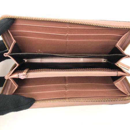  GUCCI グッチ レディース 長財布 ラウンドファスナー CANDY キャンディ 258406 ピンク
