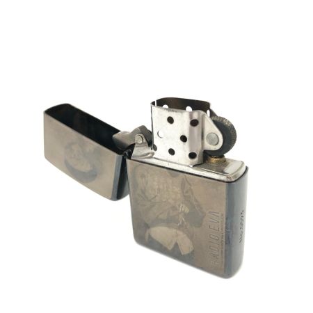  Zippo ジッポー オイルライター エヴァンゲリオン 限定 RADIO EVA 綾波レイ ブラックチタンコート シリアル入