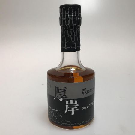  厚岸蒸留所 ウィスキー 200ml 北海道本舗ｘ厚岸 48度 千歳空港限定ラベル/BAOQUJH 未開栓