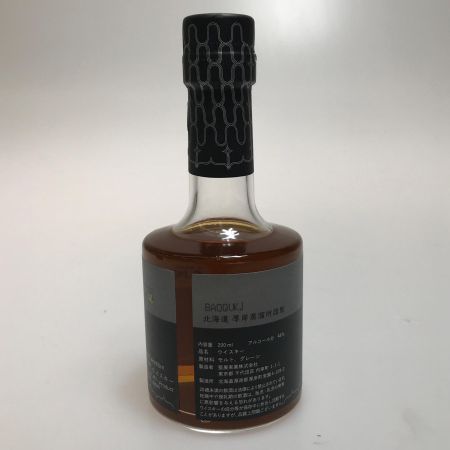  厚岸蒸留所 ウィスキー 200ml 北海道本舗ｘ厚岸 48度 千歳空港限定ラベル/BAOQUJH 未開栓