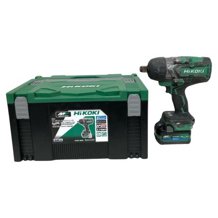  HiKOKI ハイコーキ 充電式 36V コードレスインパクトレンチ 充電器・充電池2個・ケース付 PSEマーク有 WR36DF グリーン