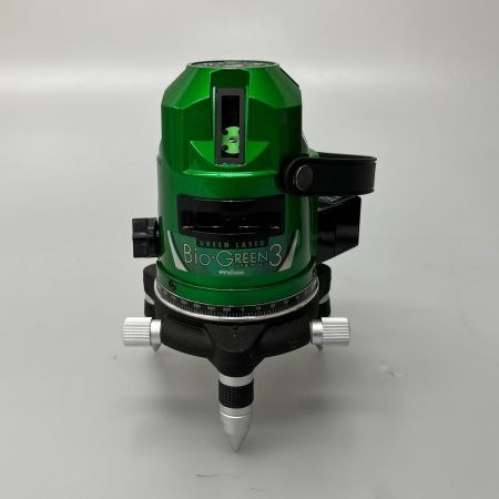  山真 レーザー墨出し器 Bio-G3 グリーン