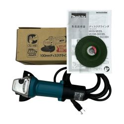 ▼▼ MAKITA マキタ 100mm ディスクグラインダー 9533BLA Sランク