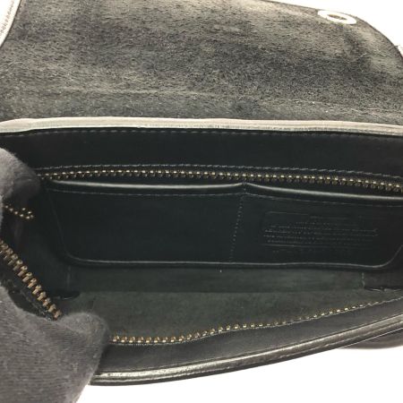  COACH コーチ ユニセックス ウエストバッグ レガシー レザー ウエストポーチ ターンロック 70722 ブラック