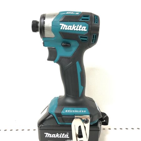  MAKITA マキタ コードレス式 18V 充電式インパクトドライバ 充電器・充電池2個・ケース付 PSEマーク有 TD173DRGX ブルー