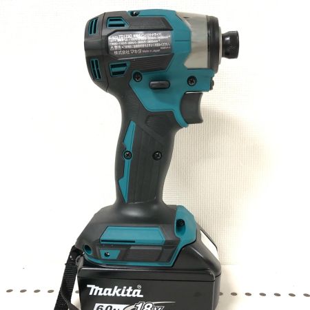  MAKITA マキタ コードレス式 18V 充電式インパクトドライバ 充電器・充電池2個・ケース付 PSEマーク有 TD173DRGX ブルー