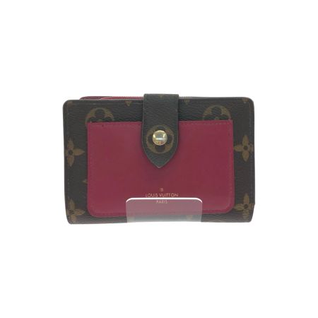  LOUIS VUITTON ルイヴィトン レディース 二つ折り財布 ポルトフォイユジュリエット ミディアムウォレット SP3270 フューシャ