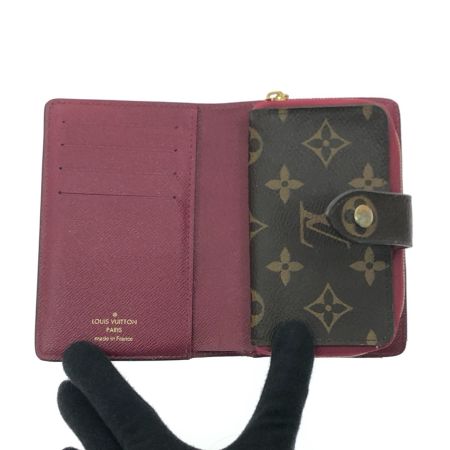  LOUIS VUITTON ルイヴィトン レディース 二つ折り財布 ポルトフォイユジュリエット ミディアムウォレット SP3270 フューシャ
