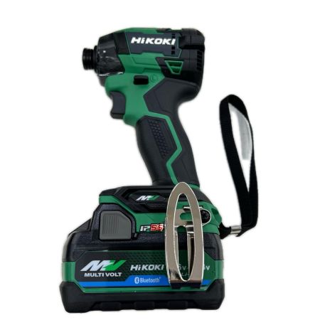 HiKOKI ハイコーキ インパクトドライバ コードレス式 36v 充電器・充電池2個・ケース付 WH36DD グリーン