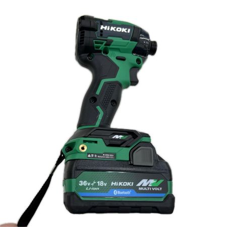 HiKOKI ハイコーキ インパクトドライバ コードレス式 36v 充電器・充電池2個・ケース付 WH36DD グリーン