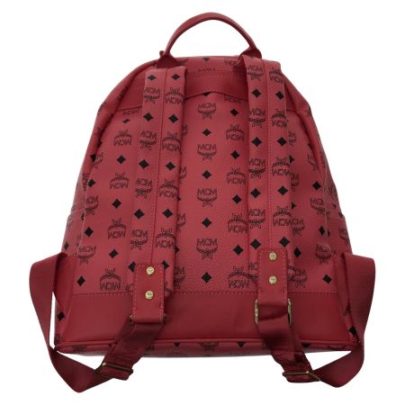  MCM エムシーエム リュック デイパック ロゴグラム MXA25V121CO001 ショッキングピンク