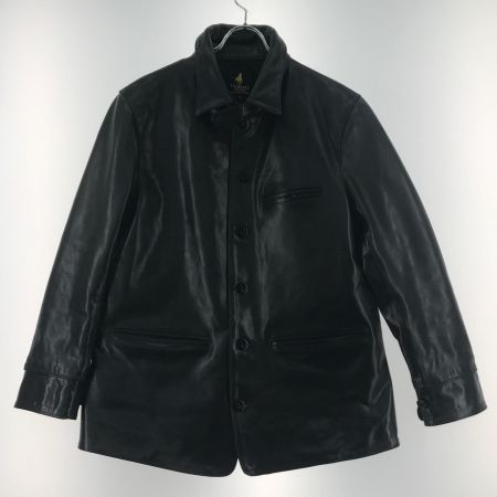  y's works レザージャケット レザーコート SIZE 46 馬革 ホースハイド ブラック