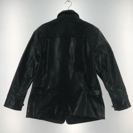  y's works レザージャケット レザーコート SIZE 46 馬革 ホースハイド ブラック