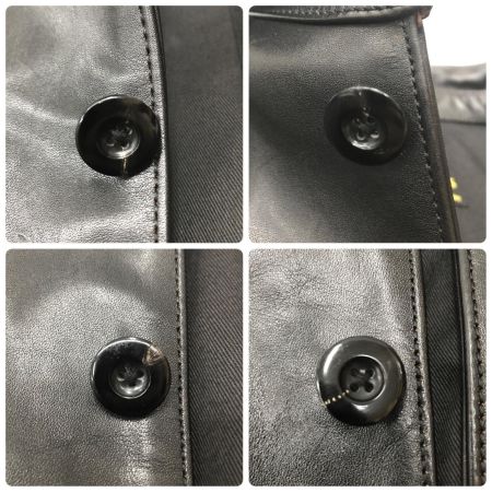  y's works レザージャケット レザーコート SIZE 46 馬革 ホースハイド ブラック