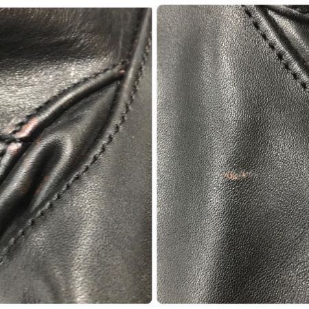  y's works レザージャケット レザーコート SIZE 46 馬革 ホースハイド ブラック