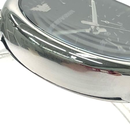 EMPORIO ARMANI エンポリオアルマーニ メンズ腕時計 クオーツ レザーベルト アナログ AR1828