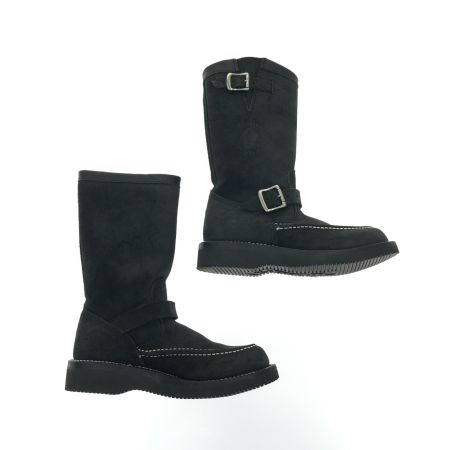  Chippewa レディース エンジニアブーツ スエード 24cmくらい L97883 ブラック