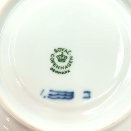  ROYAL COPENHAGEN ロイヤル・コペンハーゲン 洋食器 カップ&ソーサー グリーンフルーテッド ソーサー13cm