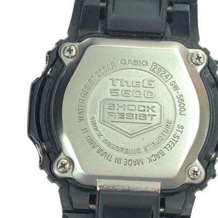 CASIO カシオ メンズ腕時計 デジタルウォッチ TOUGH SOLAR タフソーラー G-SHOCK TheG5600 GW-5600J