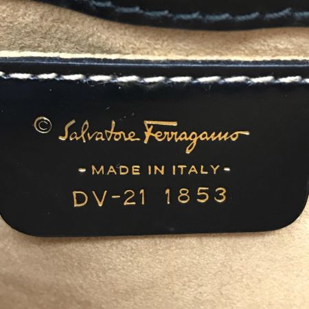  Salvatore Ferragamo サルヴァトーレフェラガモ ショルダーバッグ チェーンショルダー DV-21 1853 ブラック