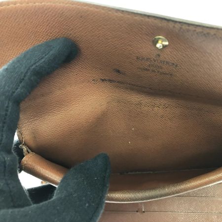  LOUIS VUITTON ルイヴィトン レディース 三つ折り長財布 モノグラム ポルトフォイユ・インターナショナル  M61217 ブラウン