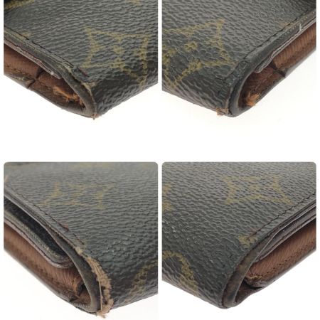  LOUIS VUITTON ルイヴィトン レディース 三つ折り長財布 モノグラム ポルトフォイユ・インターナショナル  M61217 ブラウン