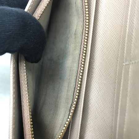  PRADA プラダ 長財布 サフィアーノ ベージュ