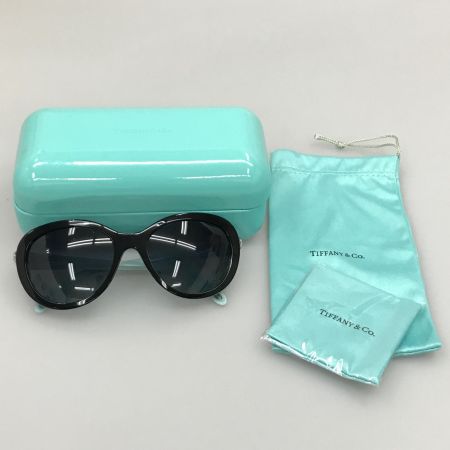  Tiffany & Co. ティファニー アイウェア サングラス  TF4113-F ケース付 TF4113-F ブラック×ブルー
