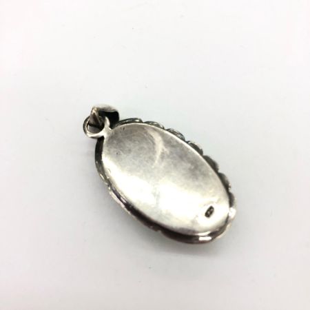   メーカー不明 インディアンジュエリー SV925 ペンダントトップ グリーンターコイズ 10.9g