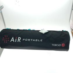 ▼▼ 東京西川 エアーポータブル モバイルマット 幅97cm×長さ195cm×厚さ3.5cm HD07331621 ブラック Bランク