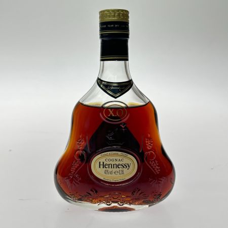  Hennessy ヘネシー X.O コニャック 金キャップ/クリアボトル 350ml 40％ 未開栓