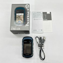 ▼▼ GARMIN ガーミン ハンディGPS ETREX 22X ブルー Aランク