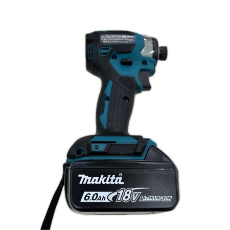 MAKITA マキタ インパクトドライバ コードレス式 18v 充電器・充電池2個・ケース付 TD173DRGX ブルー