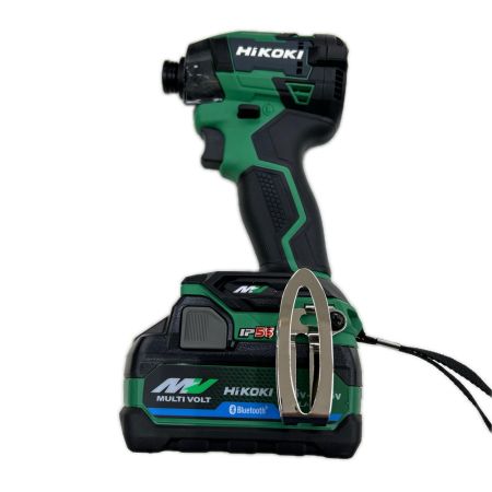 HiKOKI ハイコーキ インパクトドライバ コードレス式 36v 充電器・充電池2個・ケース付 WH36DD グリーン