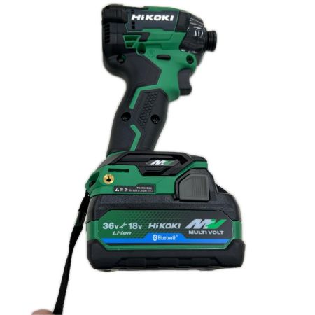 HiKOKI ハイコーキ インパクトドライバ コードレス式 36v 充電器・充電池2個・ケース付 WH36DD グリーン