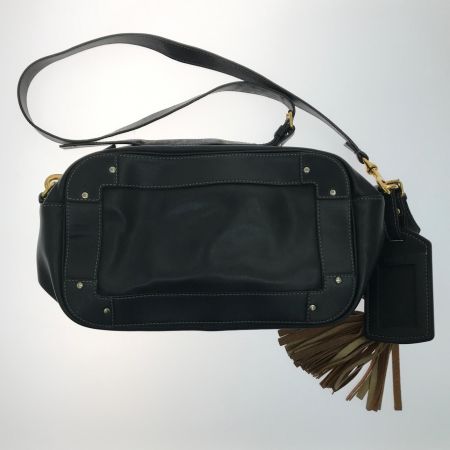  Chloe クロエ バッグ ショルダーバッグ タッセル・ストラップ付 01-11-62 ブラック